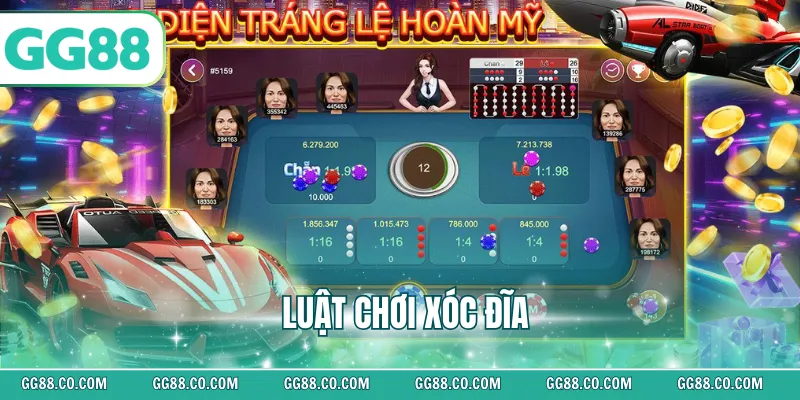 Luật chơi xóc đĩa